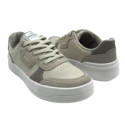 Tênis Kolosh Casual Flat Form Bege 3721