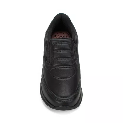 Tênis Kolosh Preto 2286 Anabela Calce Fácil K-Soft