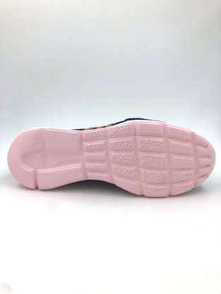 Tênis Kolosh Slip On Azul Marinho/Rosa K8482