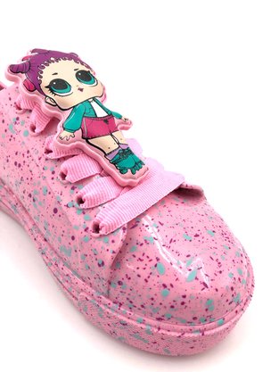 Tênis Lol Colors Grendene Rosa com Aplique Removível