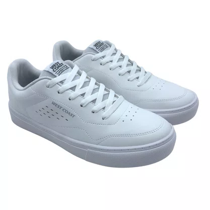 Tênis Masculino Casual West Coast Branco Monaco