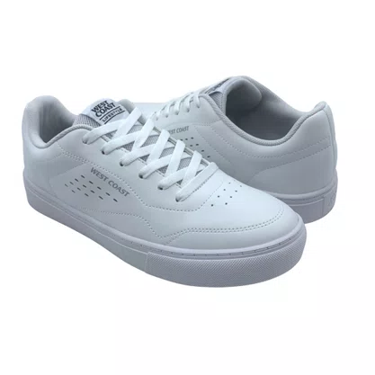 Tênis Masculino Casual West Coast Branco Monaco