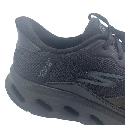 Tênis Masculino Skechers Slip-Ins Glide-Step 2.0 Zac Preto