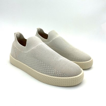 Tênis Meia Beira Rio Off White Flatform 4280104