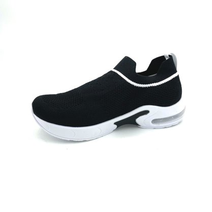 Tênis Meia Comfortflex Amortecedor Tecido Preto 2289301