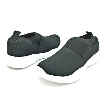 Tênis Meia Rep Play Tecido Knit  Preto 101