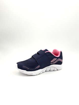 Tênis Menina Infantil Kidy Azul/Rosa Respi-Tec