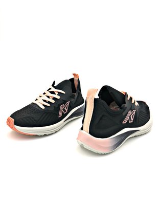 Tênis Menina Kidy Preto/Rosa Respi-Tec 0371011 28 a 34
