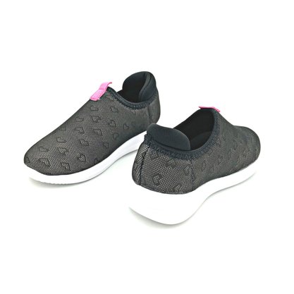 Tênis Menina Molekinha Slip On Preto Calce Fácil 2503321