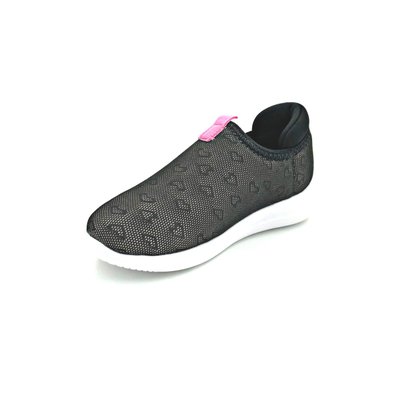 Tênis Menina Molekinha Slip On Preto Calce Fácil 2503321