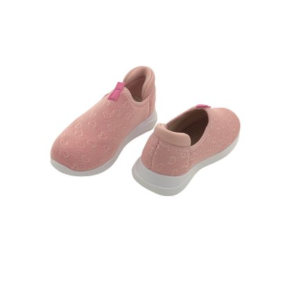 Tênis Menina Molekinha Slip On Rosa Calce Fácil 2503321