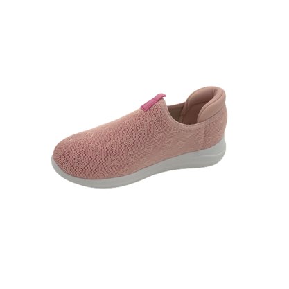 Tênis Menina Molekinha Slip On Rosa Calce Fácil 2503321