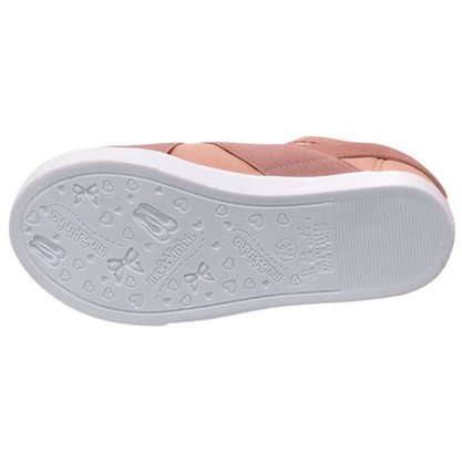 Tênis Menina Rosa Slip On Elástico Molekinha 2163.155