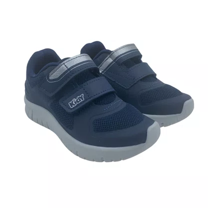 Tênis Menino Anatômico com Brinquedo Kidy Azul 4450013