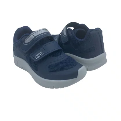 Tênis Menino Anatômico com Brinquedo Kidy Azul 4450013