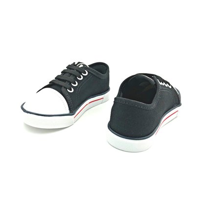 Tênis Menino Bebê Molekinho Tecido Preto 2133649