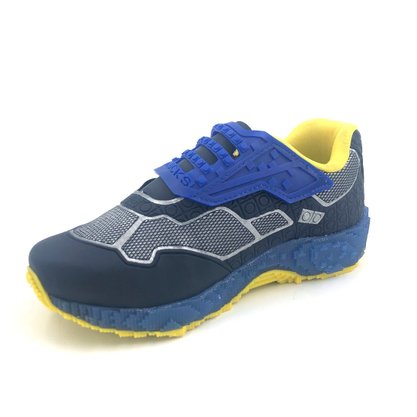 Tênis Menino Kidy Com Led Blocks Game Marinho 0820001