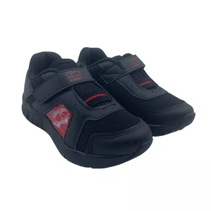 Tênis Menino Pisca-Pisca Led Kidy Preto 350109