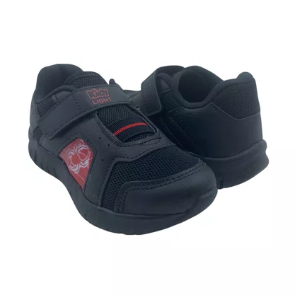 Tênis Menino Pisca-Pisca Led Kidy Preto 350109