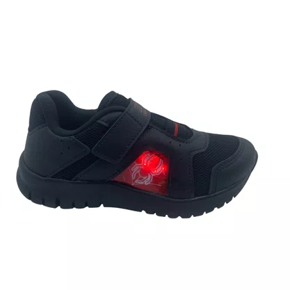 Tênis Menino Pisca-Pisca Led Kidy Preto 350109