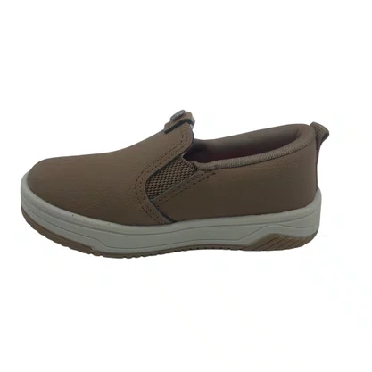 Tênis Menino Slip On Respi-Tec Anatômico Kidy Marrom 3131039