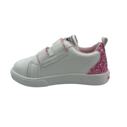 Tênis Mini Sua Cia Baby Menina com Brilho Branco 7007