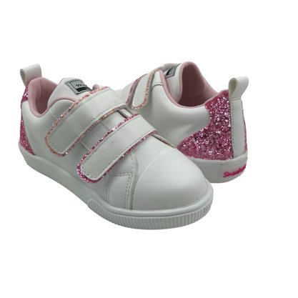 Tênis Mini Sua Cia Baby Menina com Brilho Branco 7007
