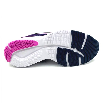 Tênis Mizuno Feminino Goya Azul com Rosa