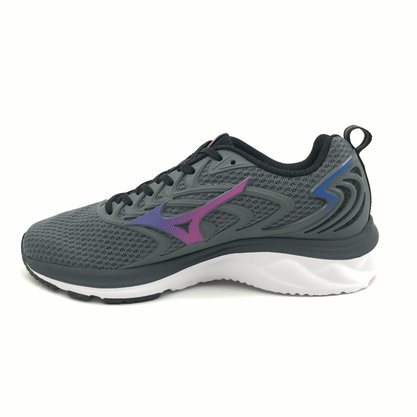 Tênis Mizuno Feminino Space 4 Chumbo com Pink