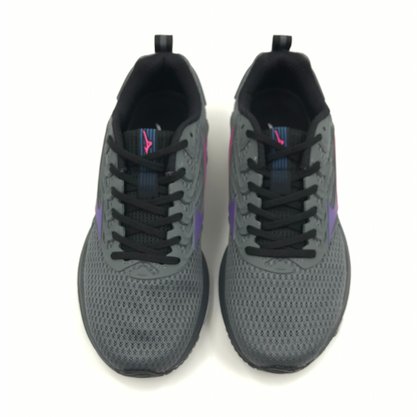 Tênis Mizuno Feminino Space 4 Chumbo com Pink
