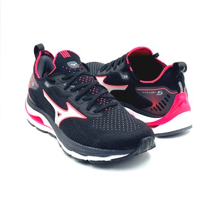 Tênis Mizuno Feminino Wave Mirai 5 Preto