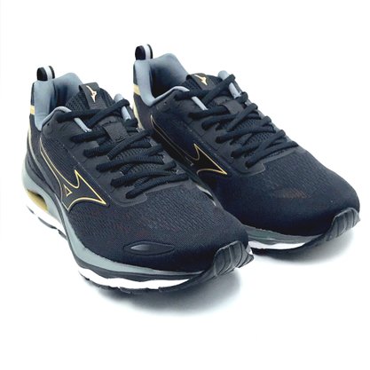 Tênis Mizuno Masculino Wave Dynasty 5 Preto