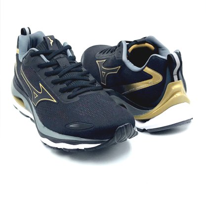 Tênis Mizuno Masculino Wave Dynasty 5 Preto