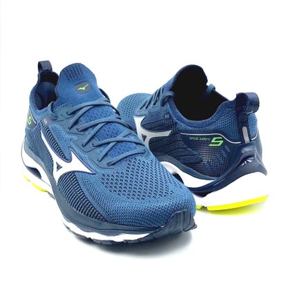 Tênis Mizuno Masculino Wave Mirai 5 Azul