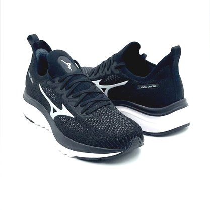 Tênis Mizuno Unissex Cool Ride Preto
