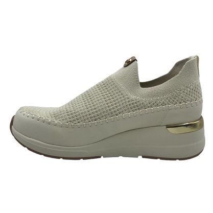 Tênis Modare Casual Malha Knit Off White 7394102