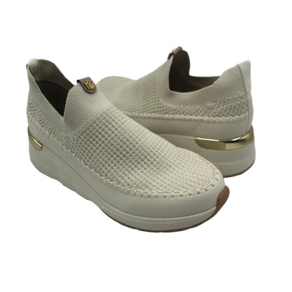 Tênis Modare Casual Malha Knit Off White 7394102