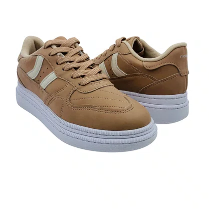 Tênis Moleca Casual Sneakers Bege 5816101