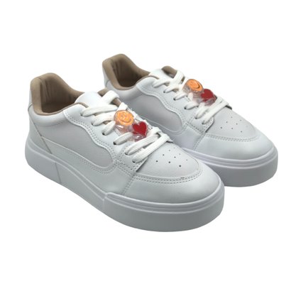 Tênis Moleca Casual Sneakers Branco 5808103