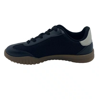 Tênis Moleca Casual Sneakers Preto 5817104