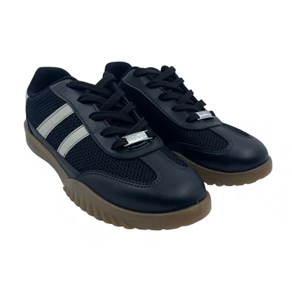 Tênis Moleca Casual Sneakers Preto 5817104