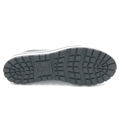 Tênis Moleca Flatform Preto Com Micro Furos 5699.101
