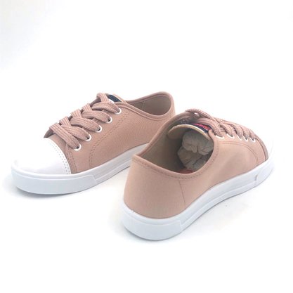 Tênis Molekinha Menina Tecido Lona Rosa 2524.316 25a34