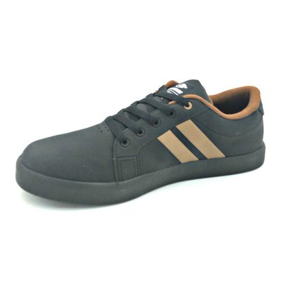 Tenis Mormaii Masculino Preto/Preto Stripe Skatista