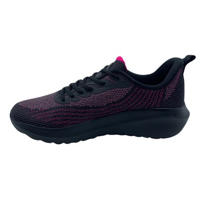 Tênis Olympikus Esportivo Feminino Acqua Preto com Rosa