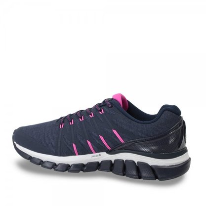 Tênis Olympikus Feminino Azul Marinho/Pink Globe