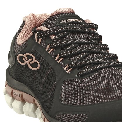 Tênis Olympikus Feminino Freedom Preto/Calendula