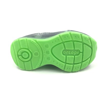 Tênis Ortopé Infantil Dinossauro Azul com Verde 21990060