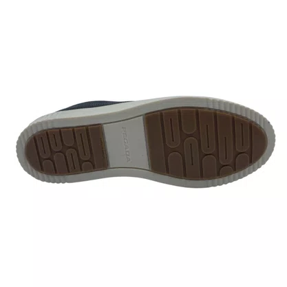 Tênis Pegada Feminino Casual Couro Preto 219023
