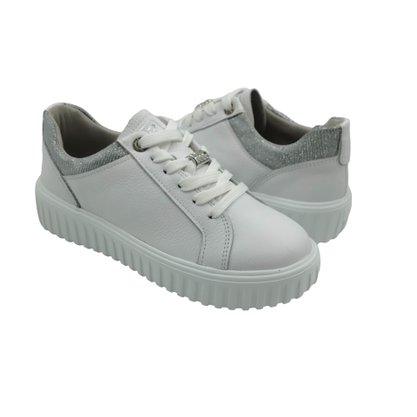 Tênis Pegada Feminino Levitech Couro Branco 212103